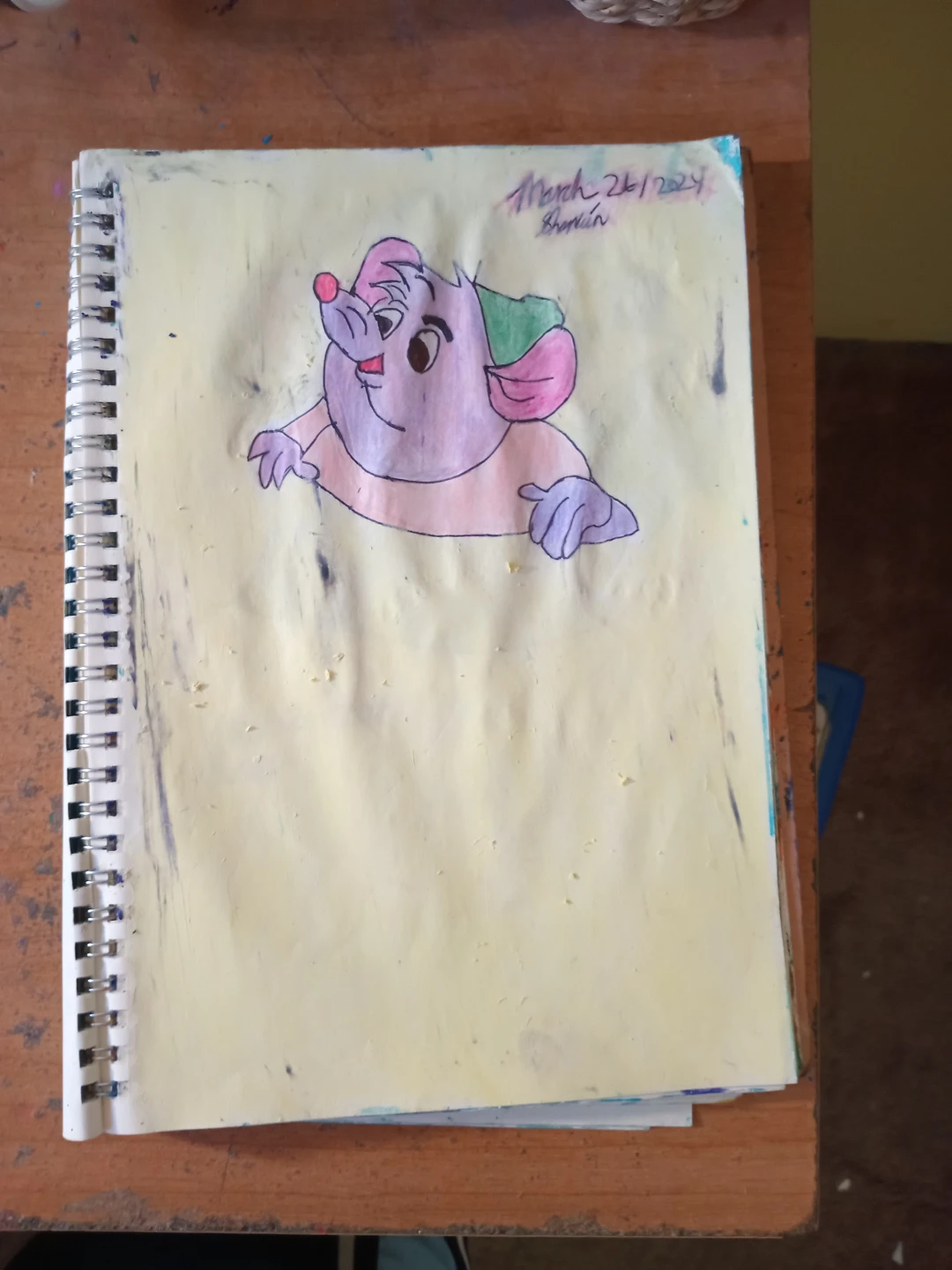 Mouse Art Drawing by Custom Artist Sherwin - photo 3
