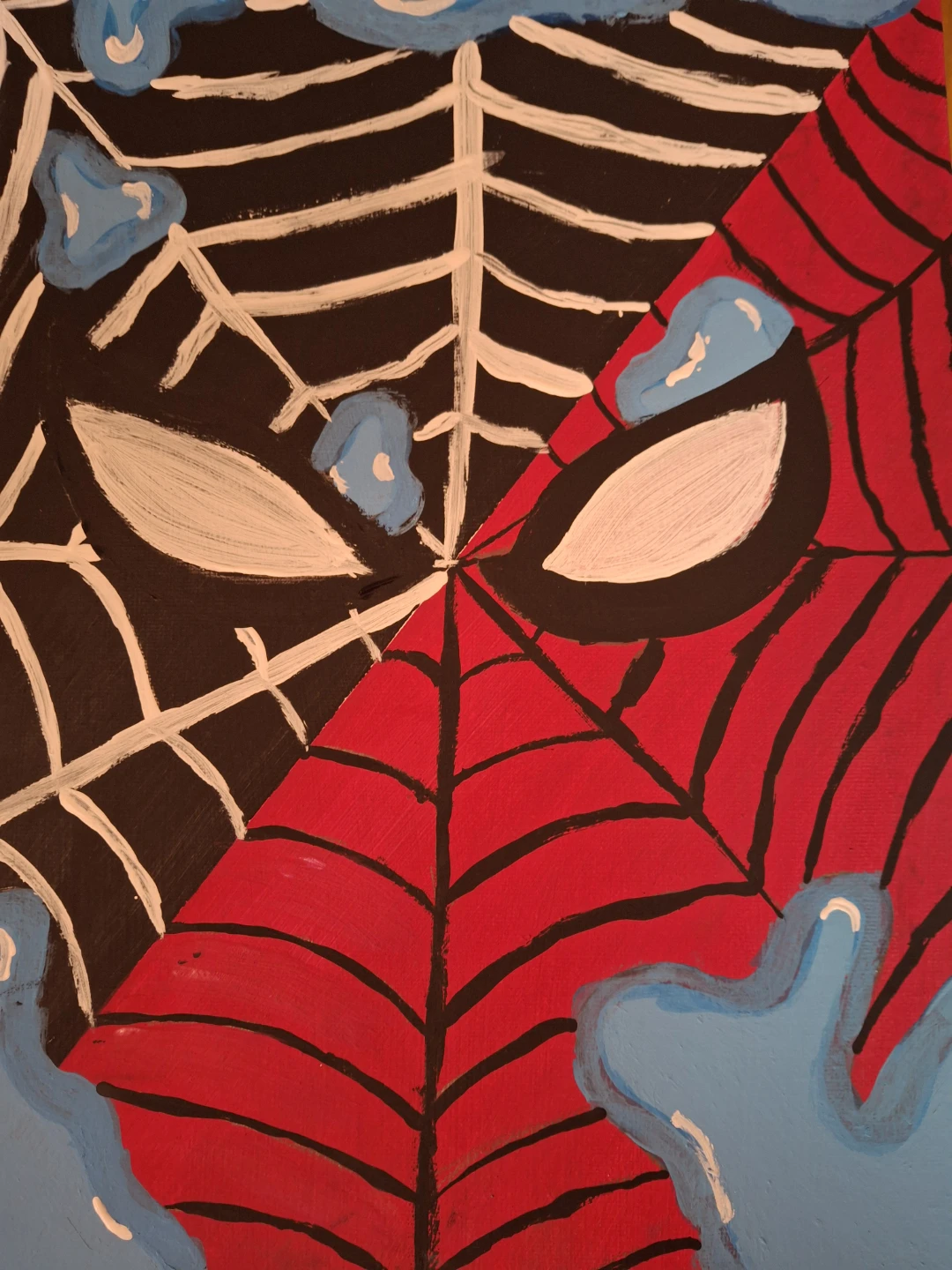 Spiderman Inspired Canvas Art