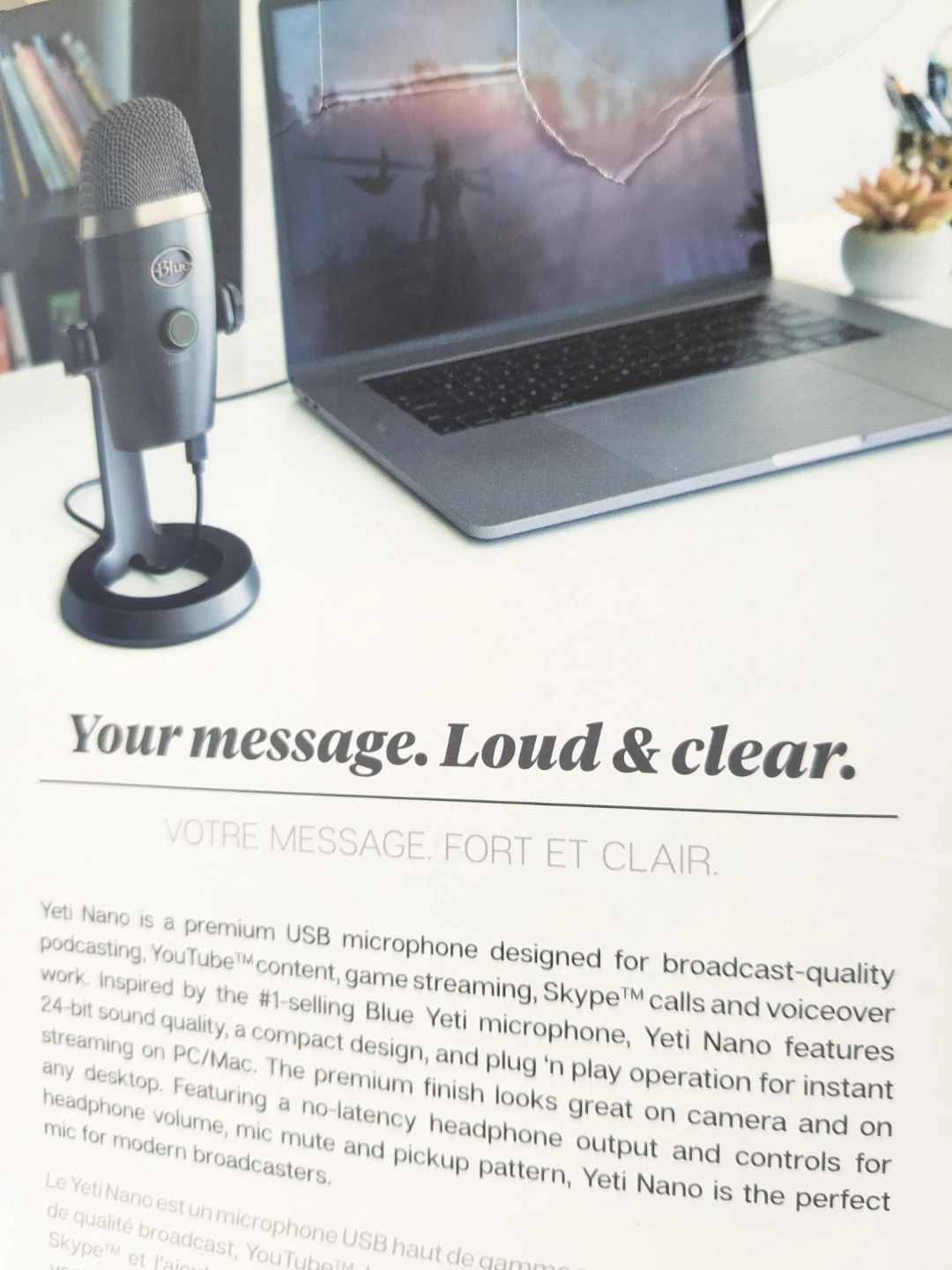 Blue Yeti Nano Premium USB Microphone - photo 4