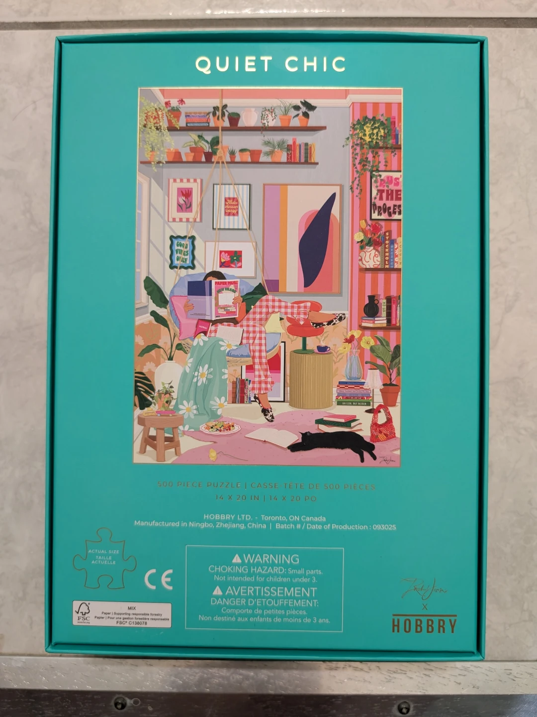 500 piece 14 by 20 inches puzzle - photo 2