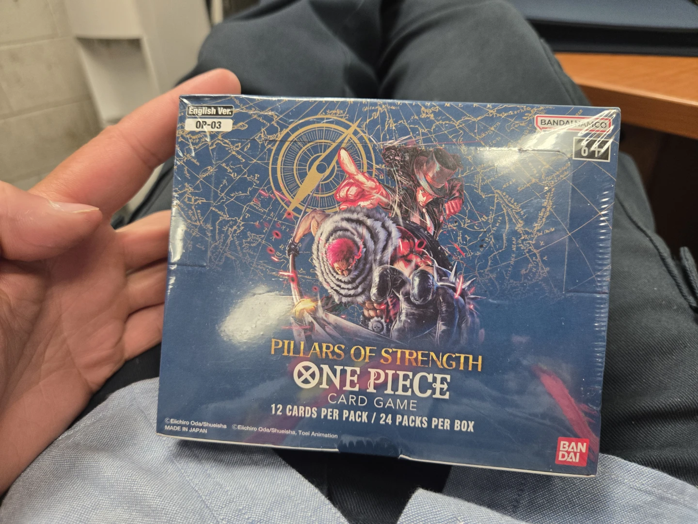 One Piece TCG pillars of strength booster box