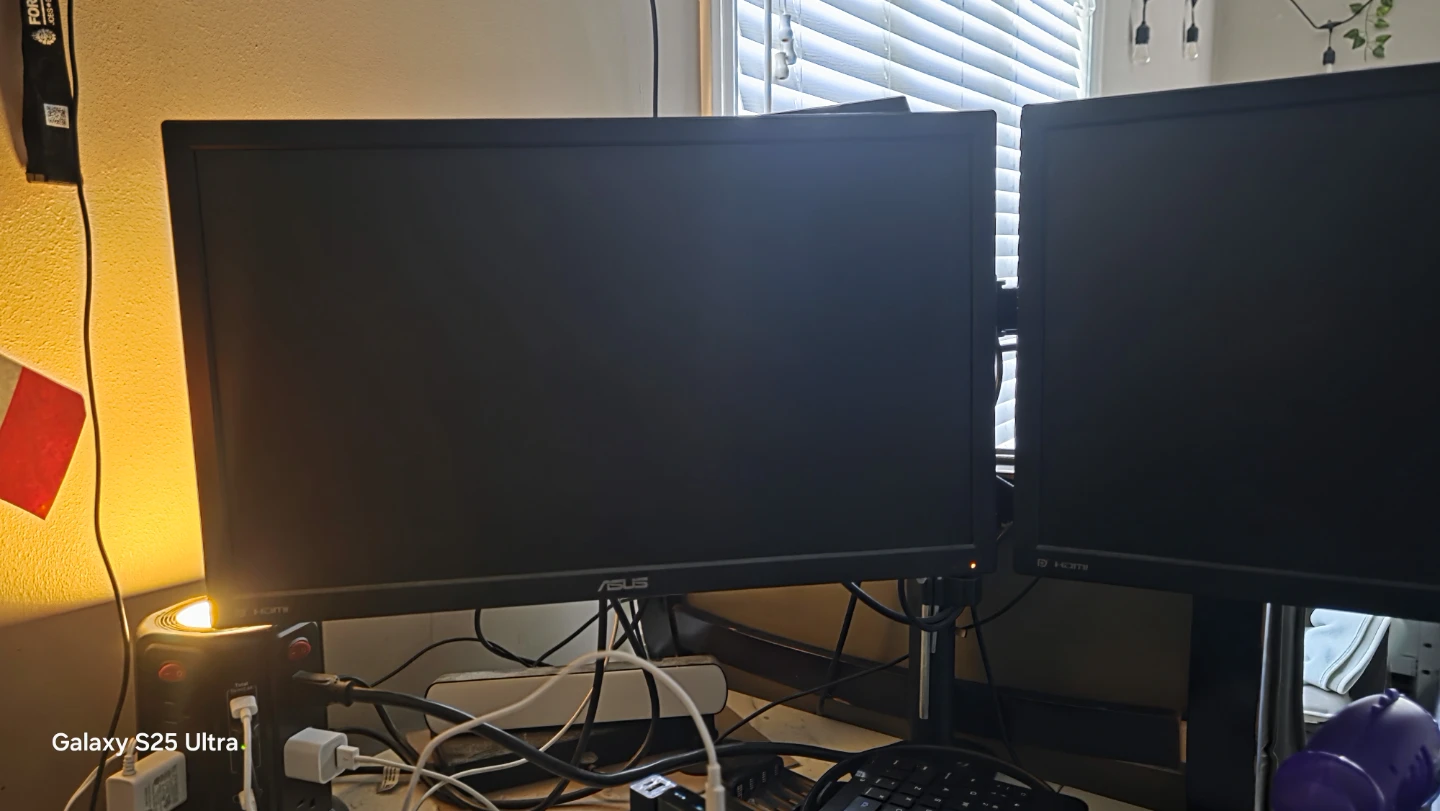 ASUS Dual Monitors with Monitor Mount
