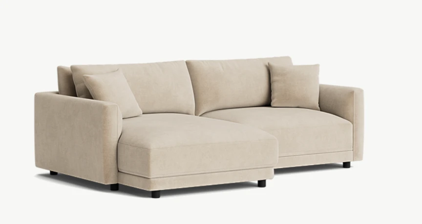Sundays Soft Spot Beige Sectional Sofa - photo 3