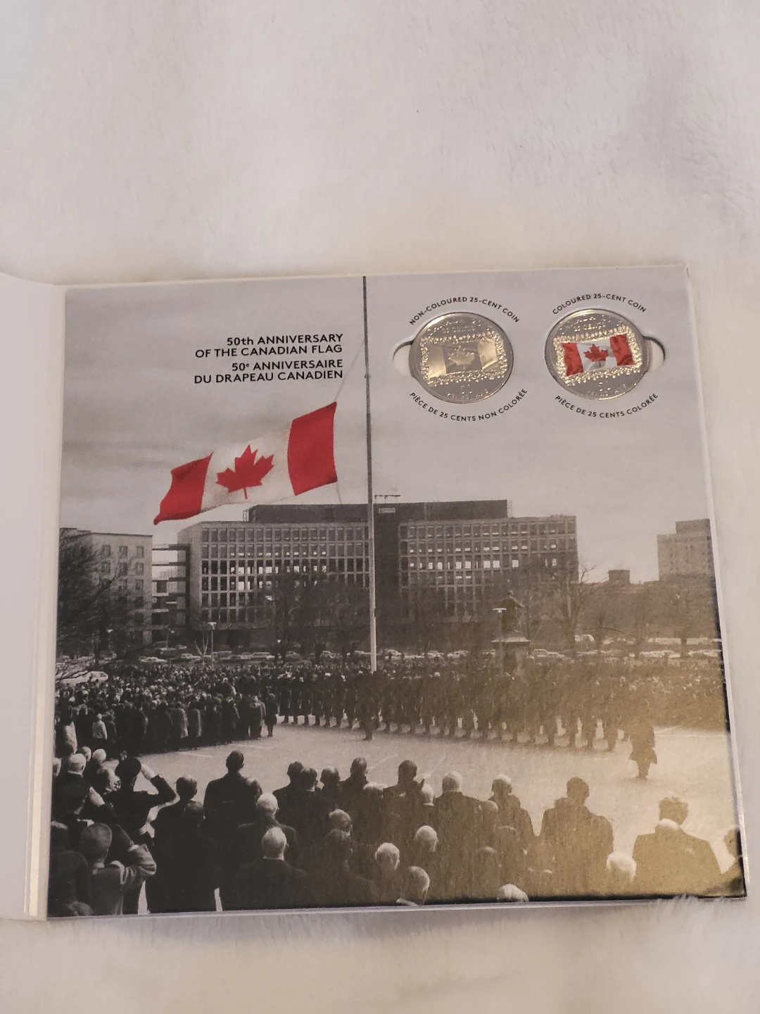 Minted Canadian 25 cent coins - photo 3