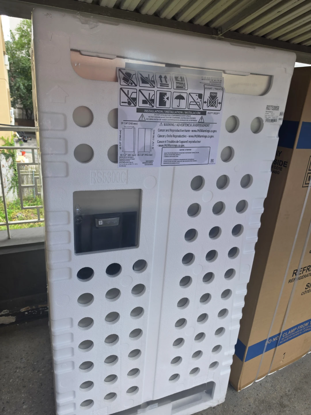 Samsung Side by Side Refrigerator RS27T5200SR - photo 3