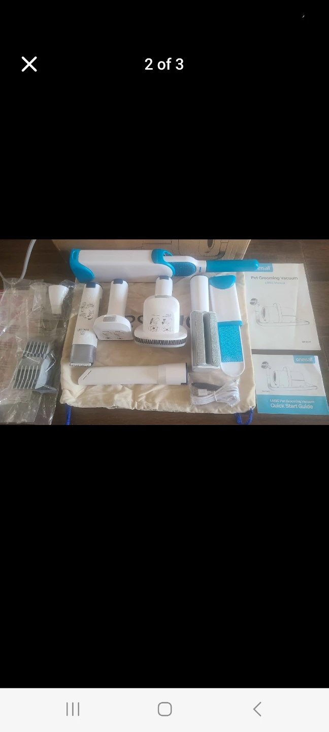 Onesall Pet Grooming Vacuum Kit
