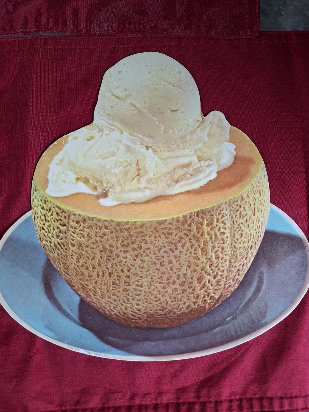 Vintage Ice Cream Dessert Cutout