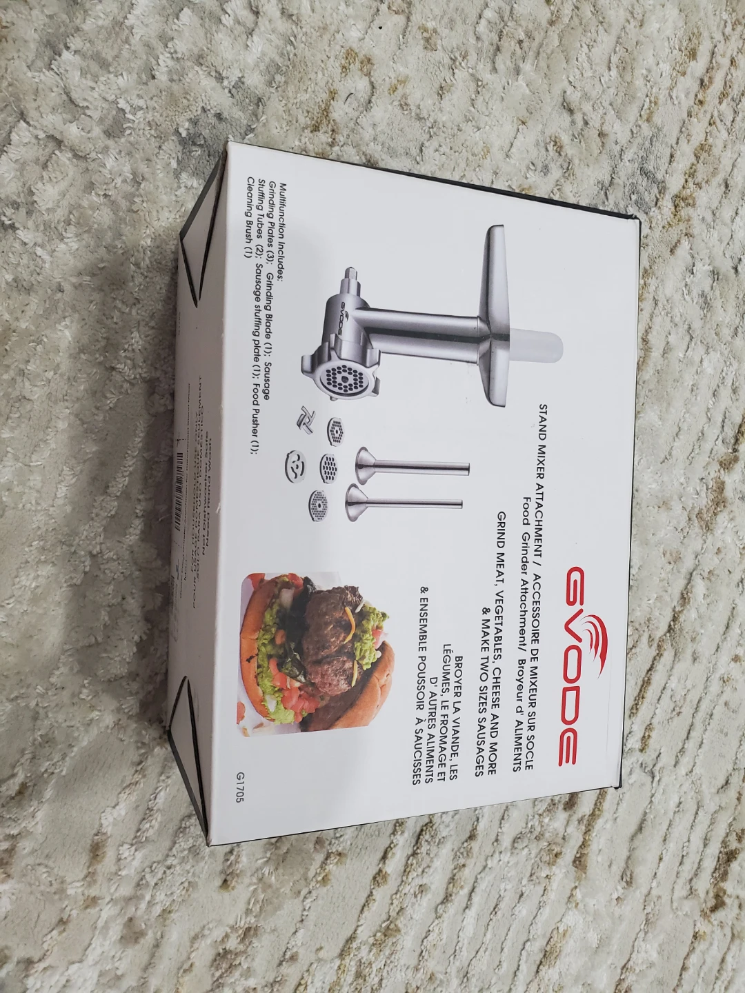 GVODE Stand Mixer Food Grinder Attachment