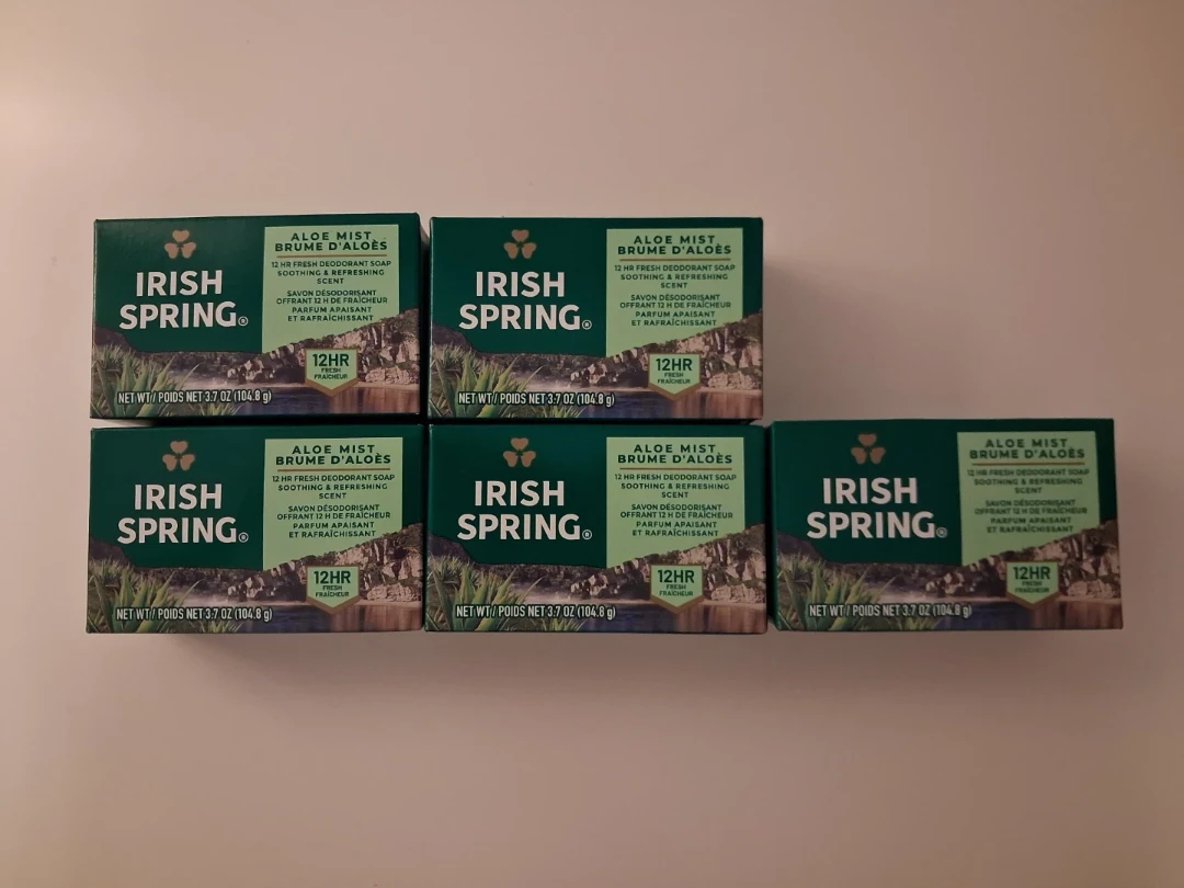 Irish Spring Aloe Mist Soap Bars