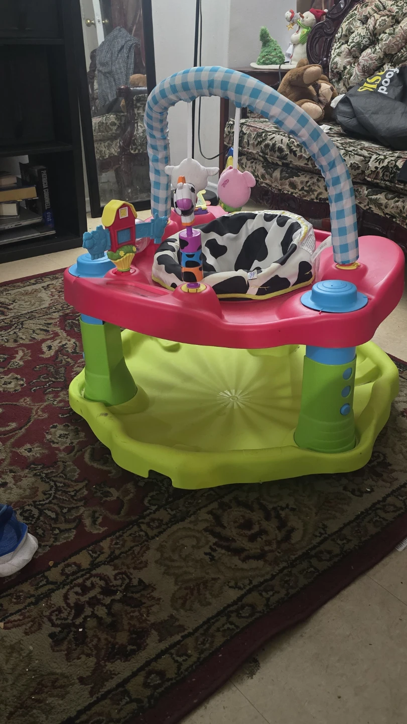 Exersaucer Bounce and Learn Sweet Tea Party - photo 2
