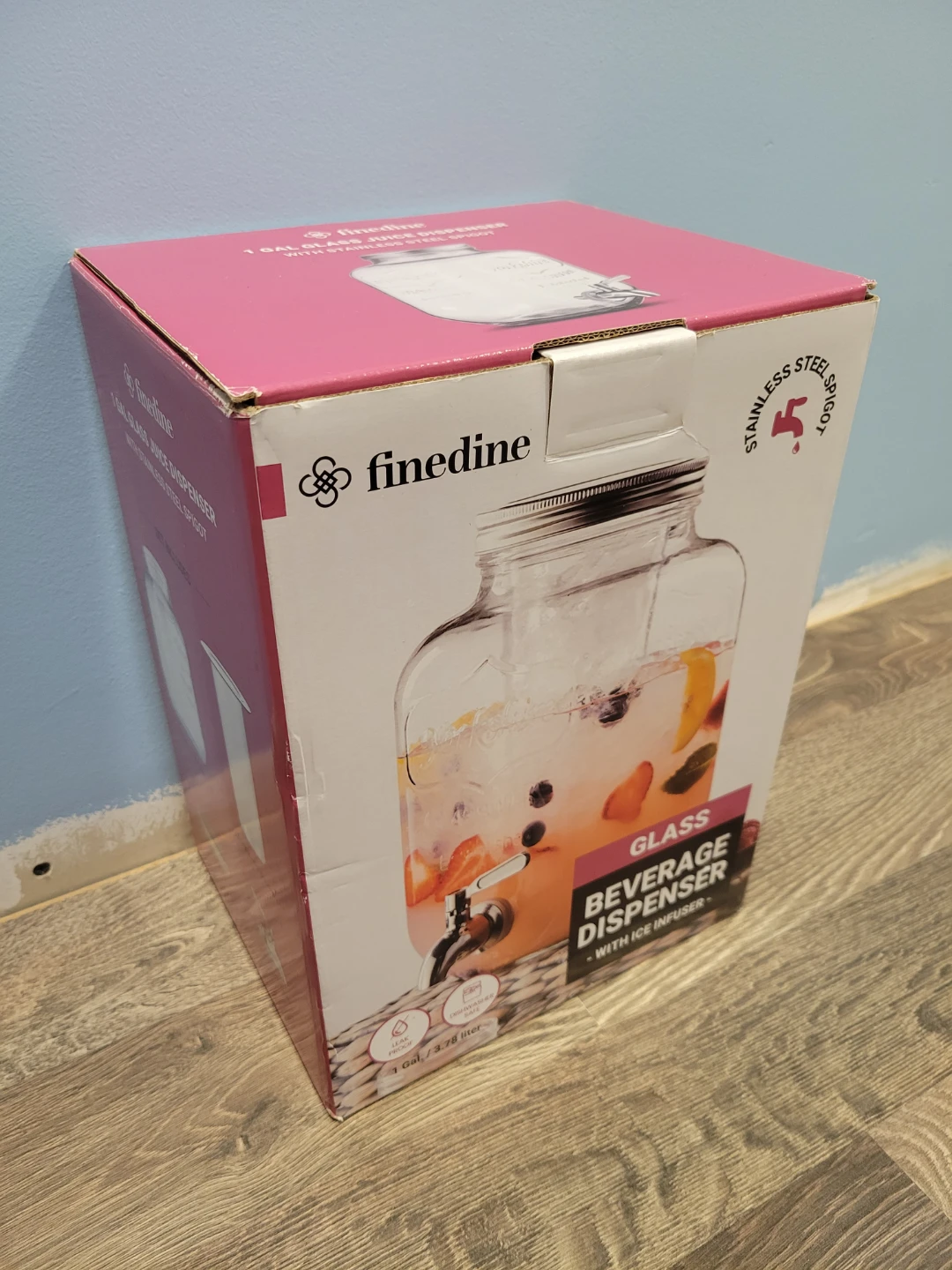 NEW 1 Gallon Drink Dispenser with Infuser
