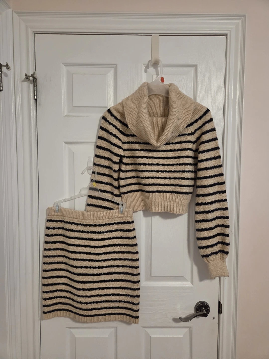 Freshman 1996 Striped Sweater and Skirt Set - photo 3