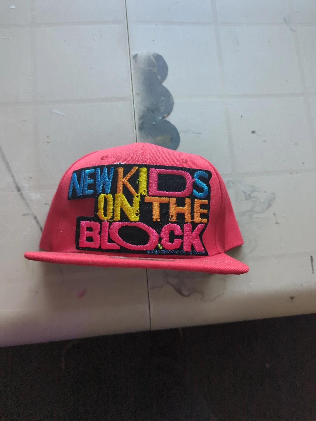 New Kids on the Block iron on hat patch