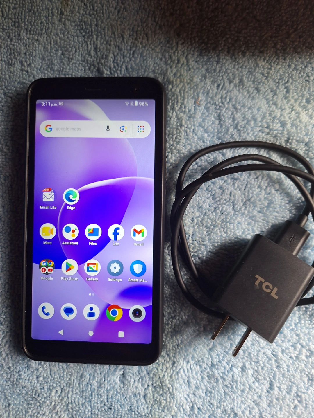 TCL 502 Black Smartphone - photo 2