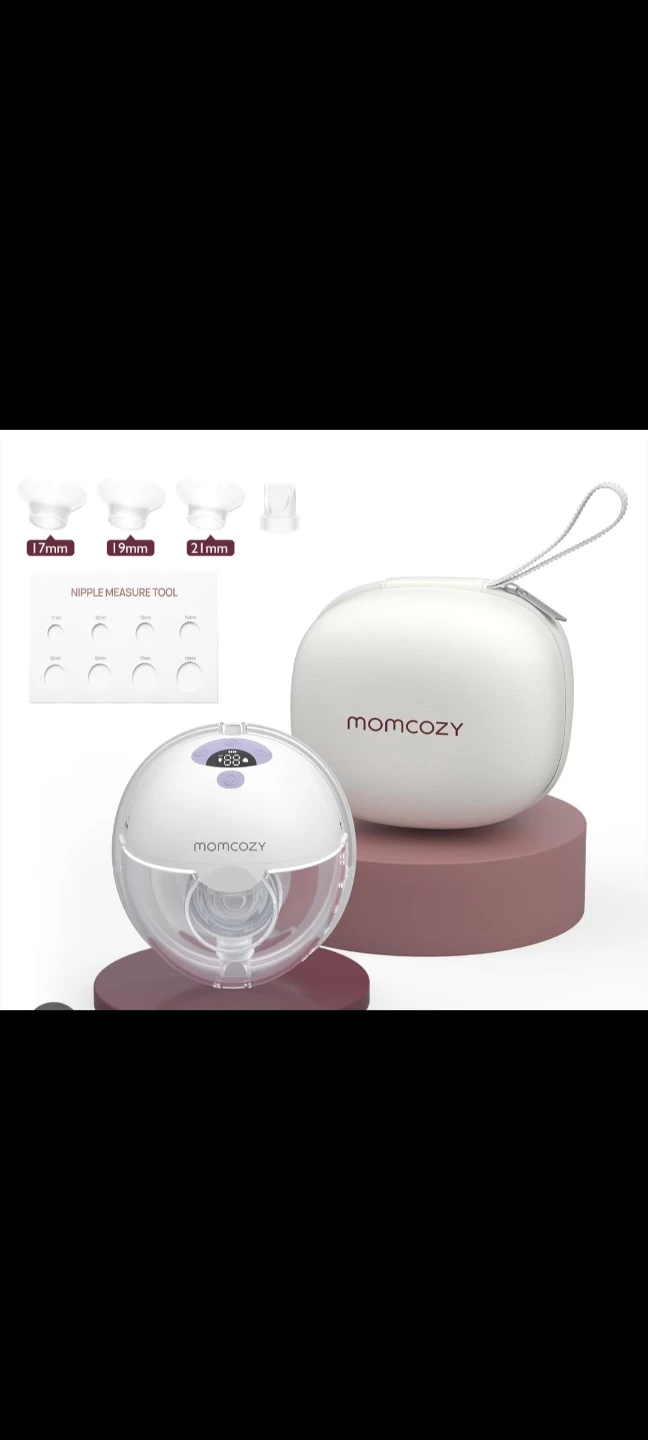 Momcozy Wearable Breast Pump Single.