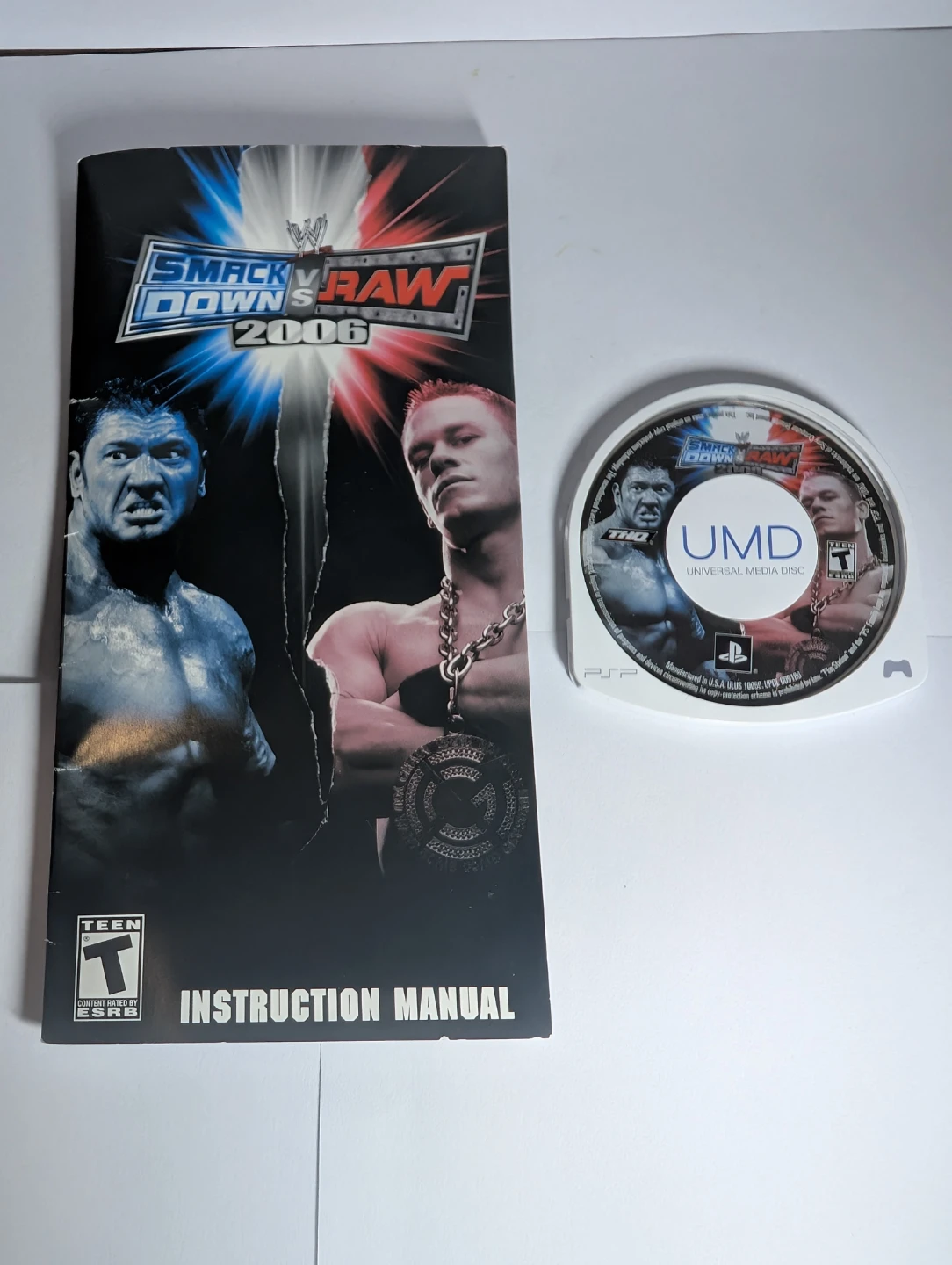 WWE SmackDown vs. Raw 2006 PSP UMD Game - photo 2