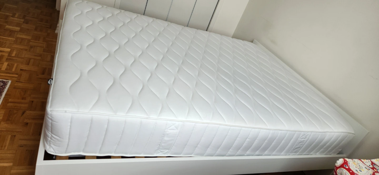 Moving sale- IKEA Mattress and frame - queen size