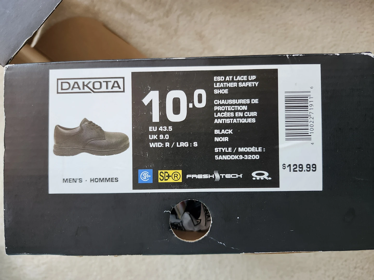 Safety shoes size 10 - photo 3