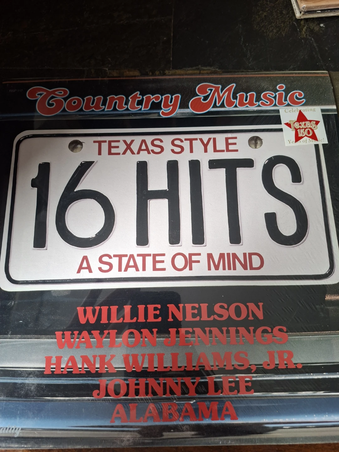 Sealed Vintage Vinyl LP – Country Music Texas Style: 16 Hits