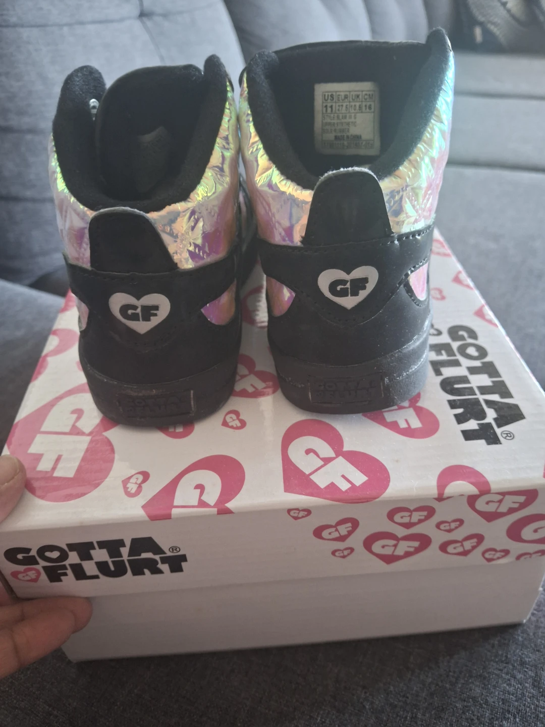 Gotta Flurt High Top Sneakers  girls - photo 3