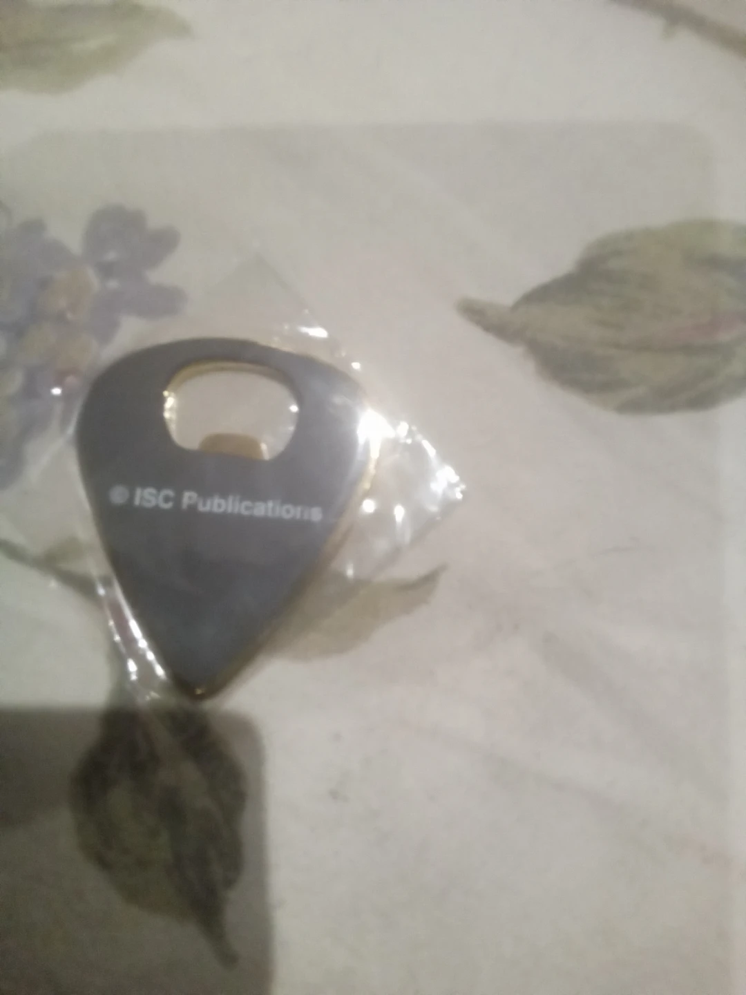 Chevy Rock & Roll 400 Guitar Pick Bottle Opener - photo 2