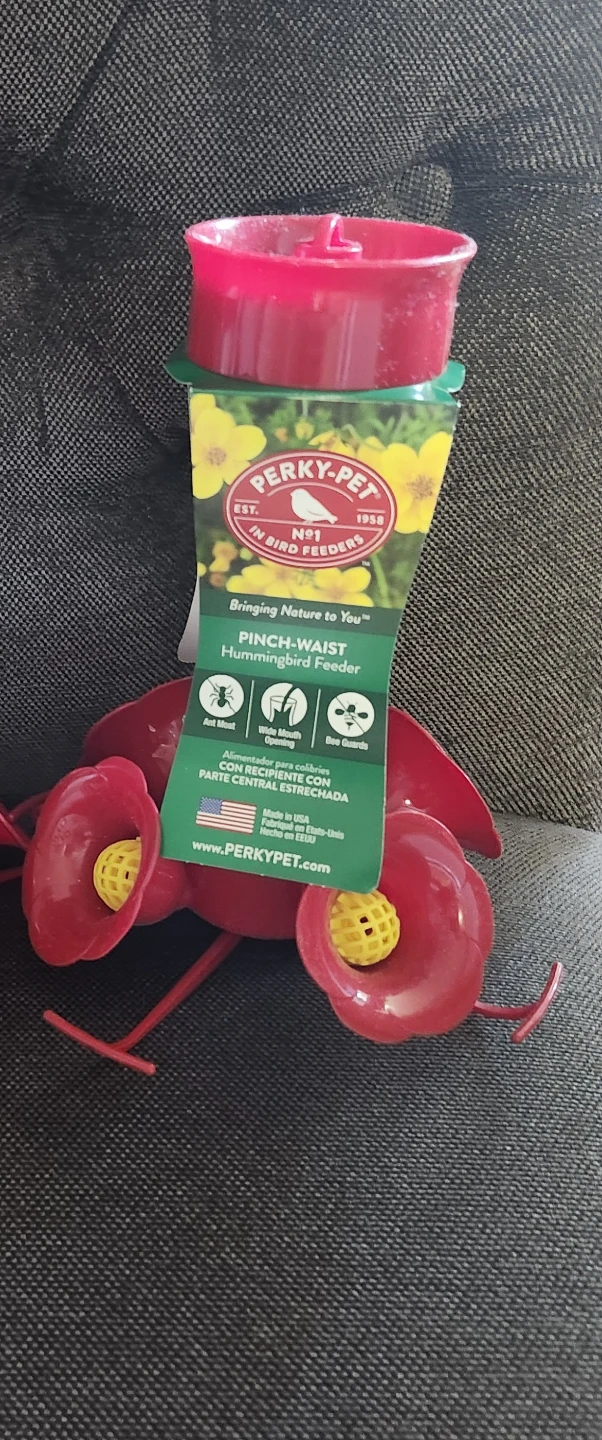 Perky-Pet Pinch-Waist Hummingbird Feeder