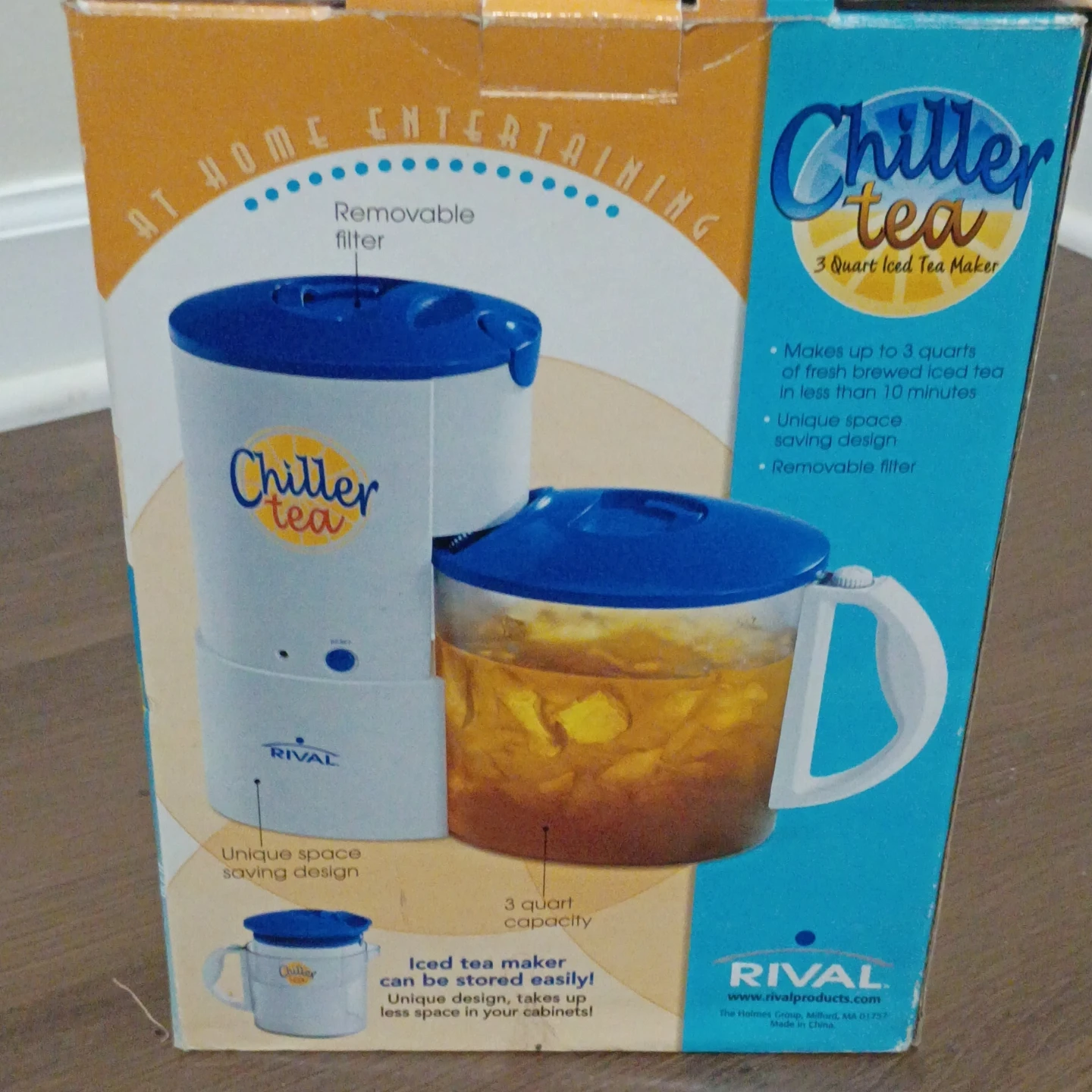 Rival Chiller Tea 3 Quart Iced Tea Maker - photo 4