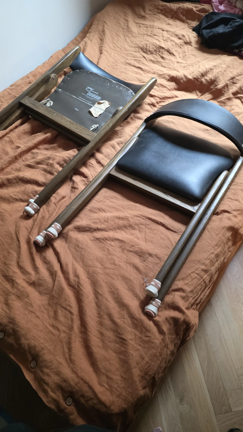 Set of 2 Coronet Wonderfold Folding Chairs - photo 2