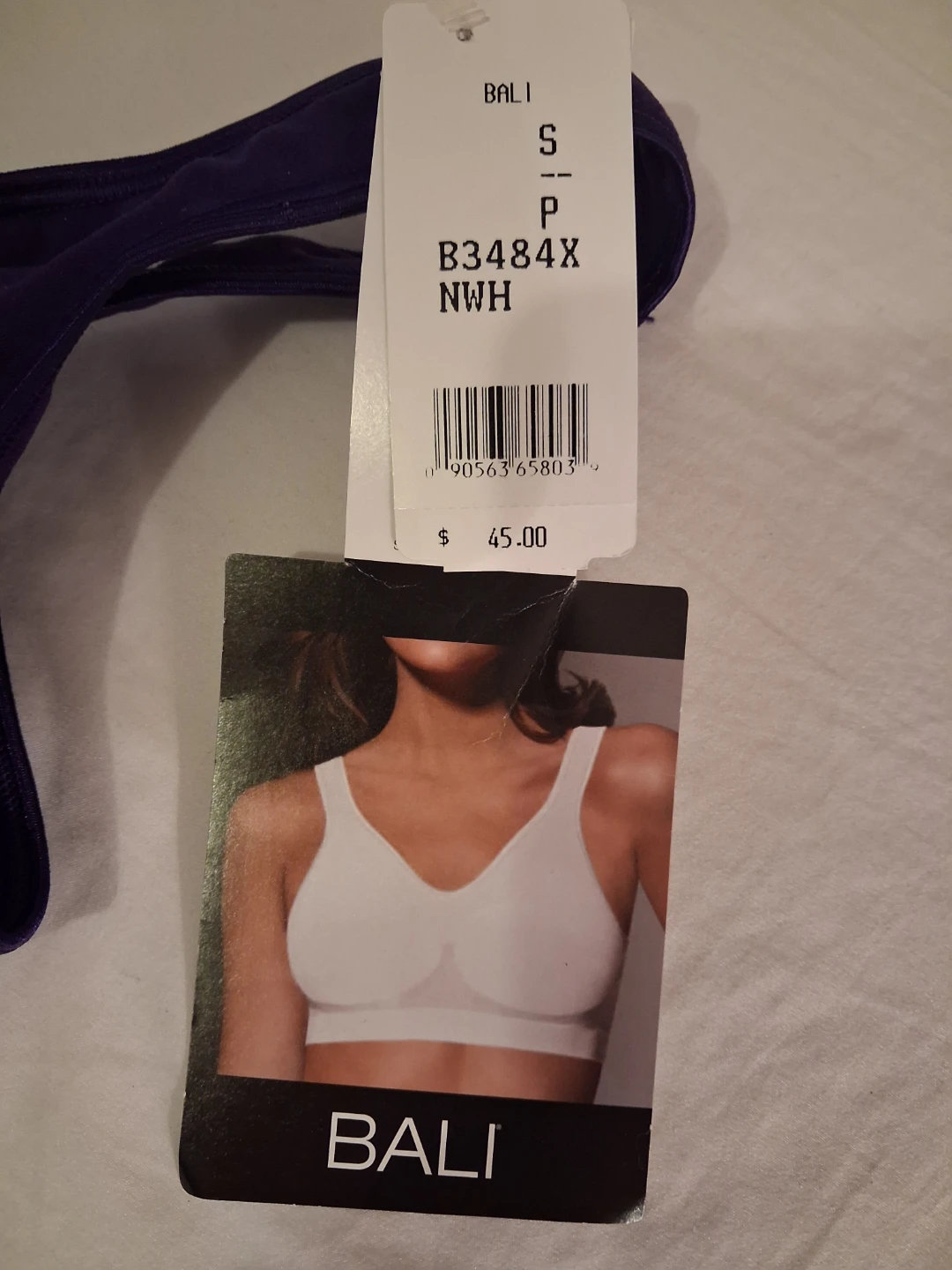 Bali Purple Wire-Free Bra - photo 2