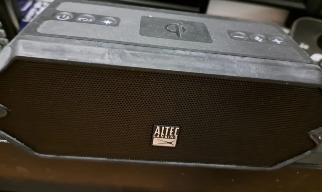 Altec Lansing Bluetooth Speaker with Qi Charging