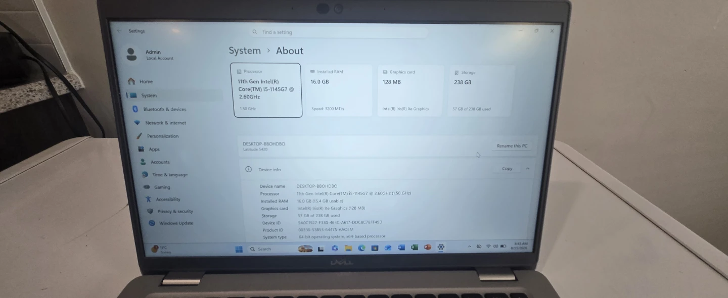 Dell Latitude 5420 Laptop - Intel Core i5 - photo 4