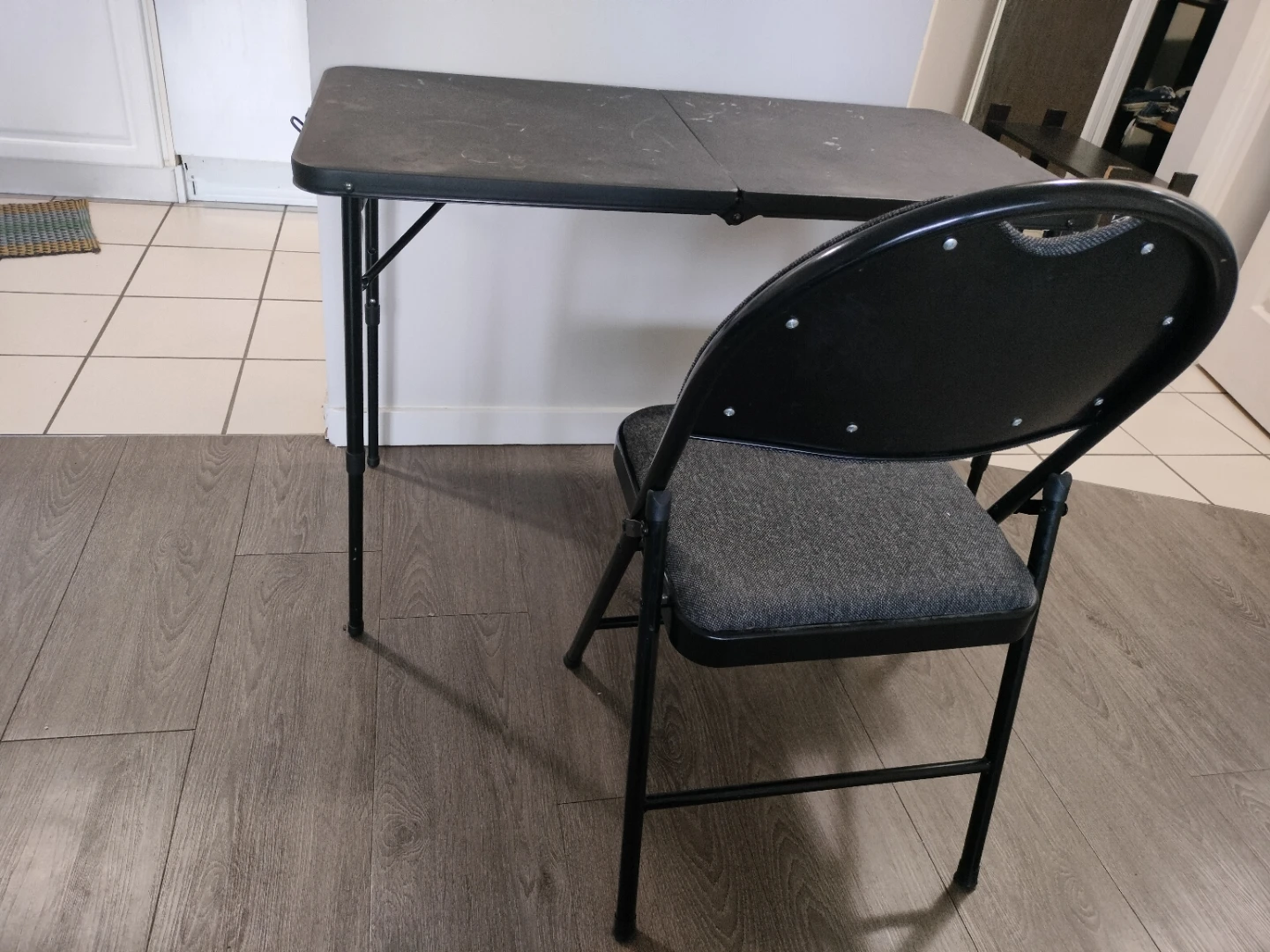 Folding Table and Chair Set - photo 3