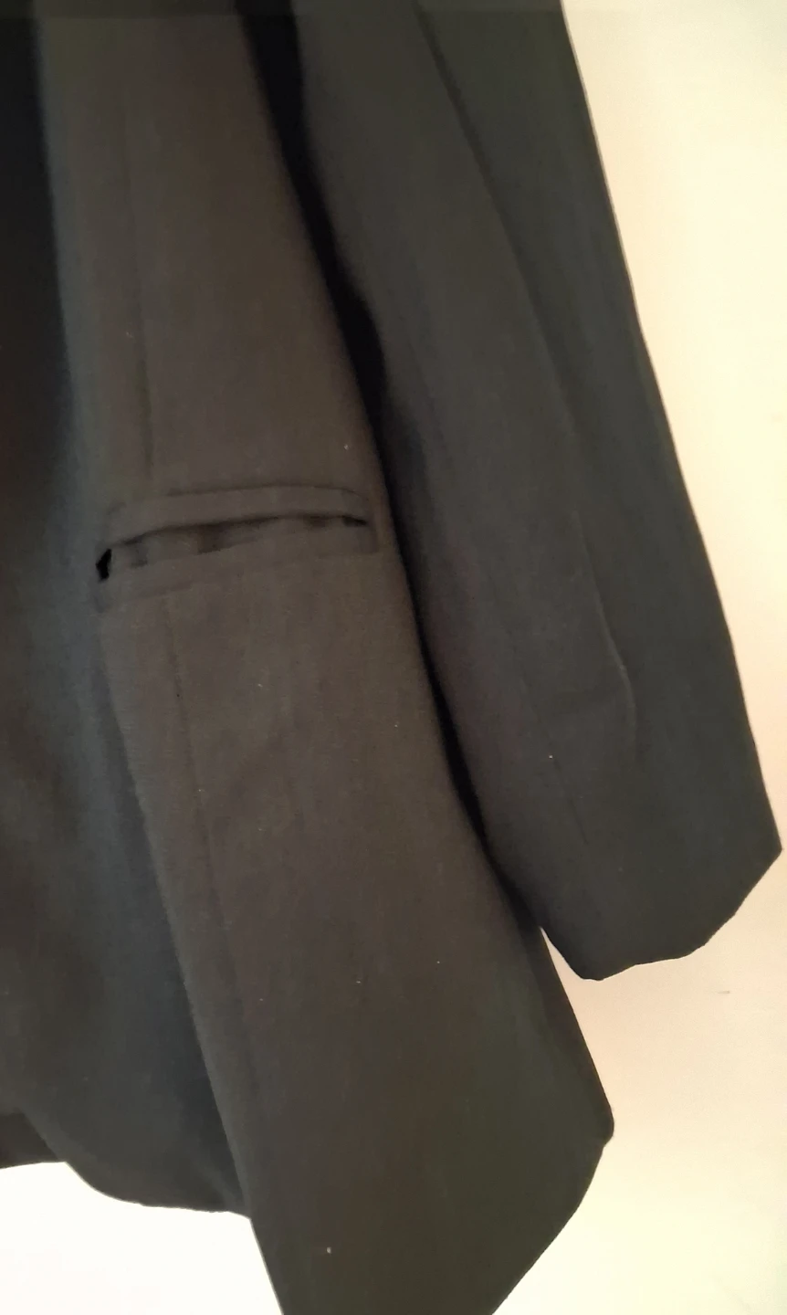 Vintage Havana Black Blazer with Star Embellishments - Size M - photo 3