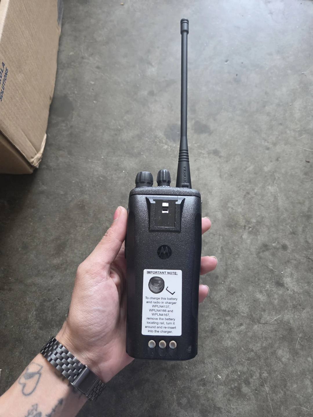 Motorola CP200d Two-Way Radio - photo 2