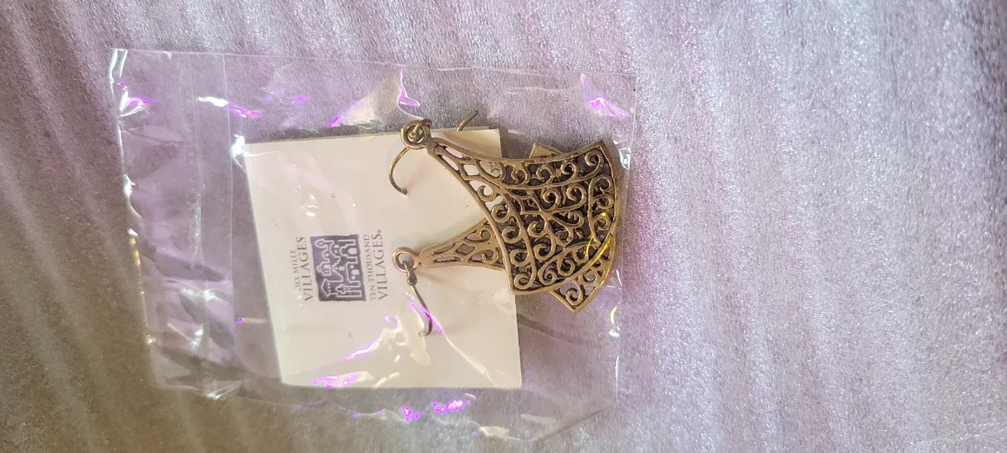 BNT Filigree Drop Earrings