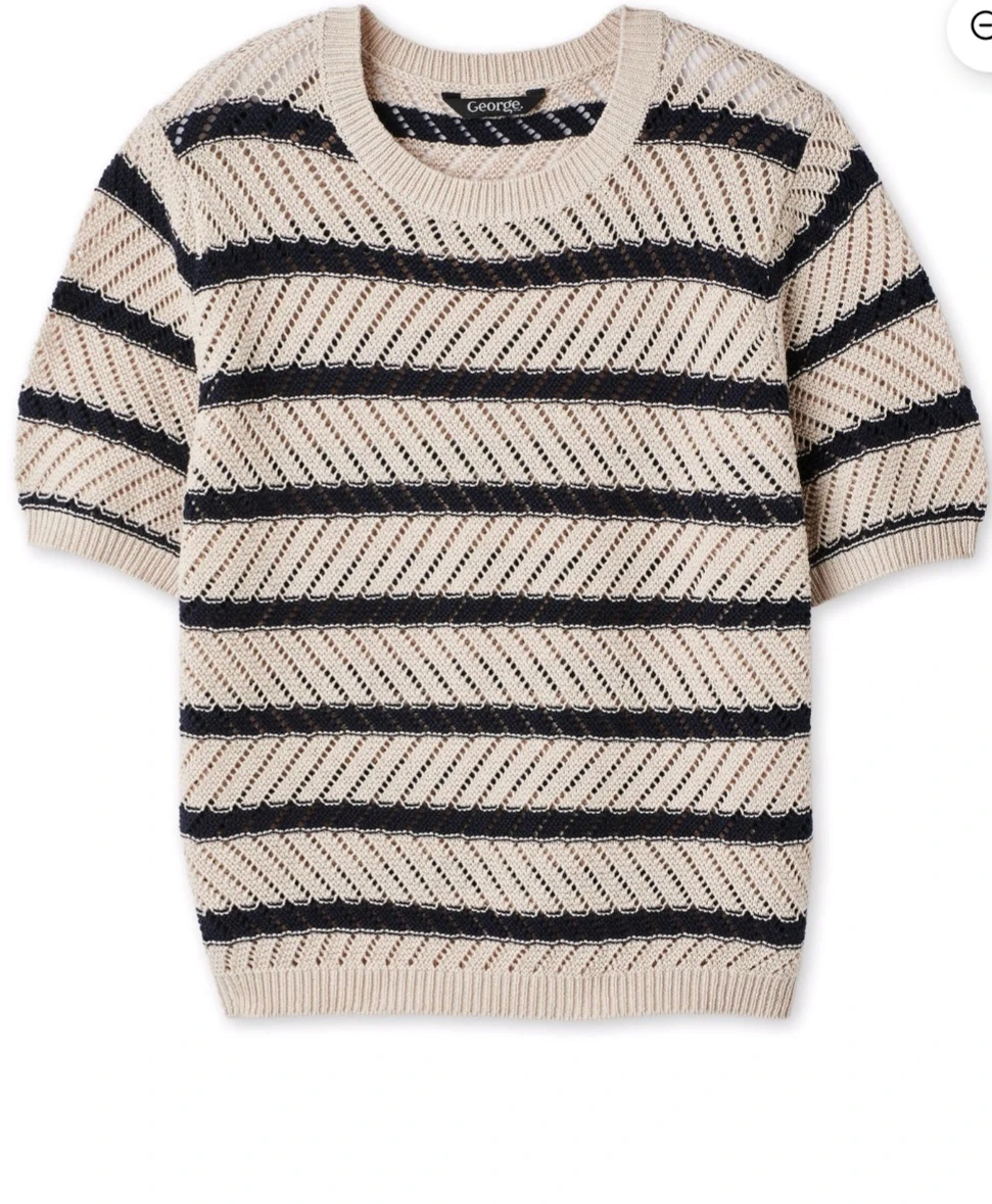 George Striped Knit Top - photo 2
