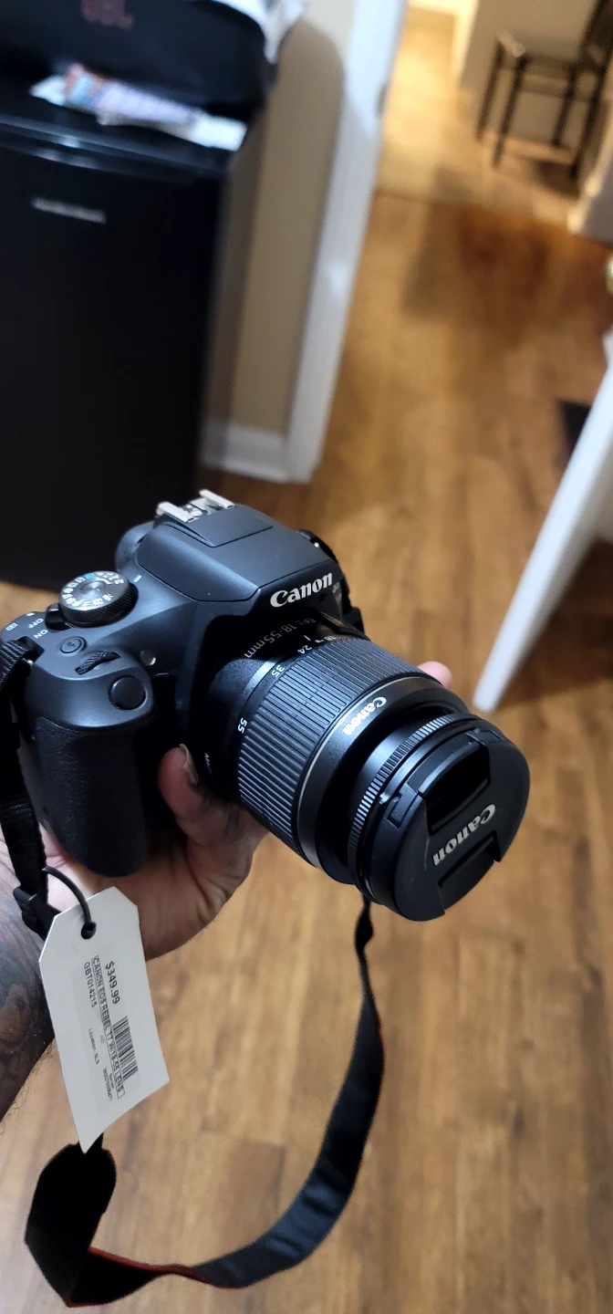 Canon EOS Digital Camera with 18-55mm Lens
