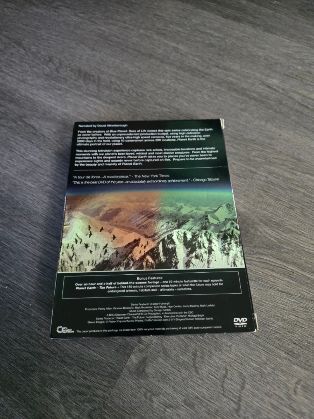 PLANET EARTH * BBC Nature ** FIVE DVDS ... Collection Box Set - photo 3