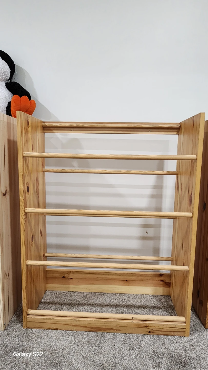 Trofast Wooden Toy Storage Organizer with Bins - photo 2