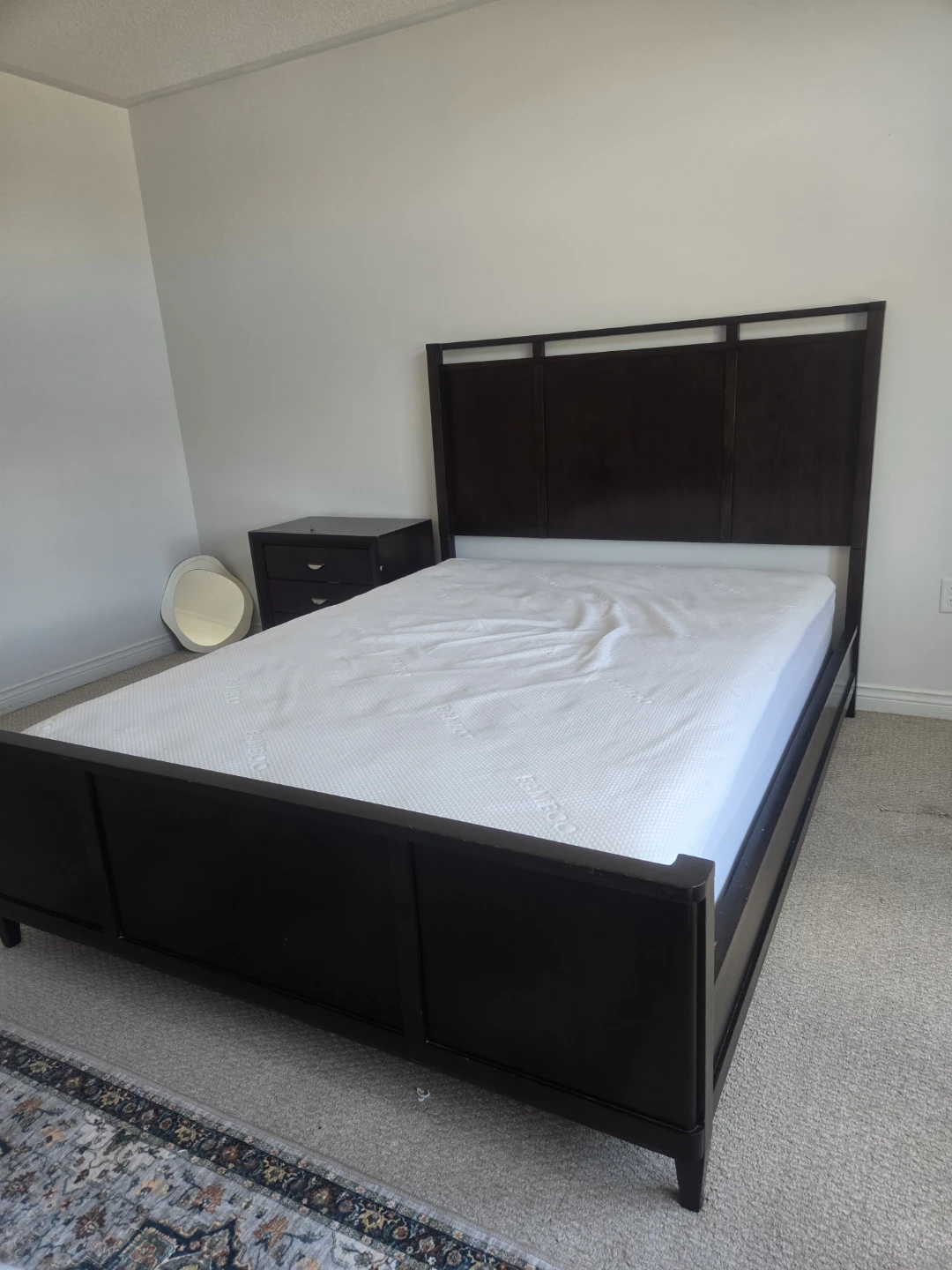 Dark Wood Bed Frame only
