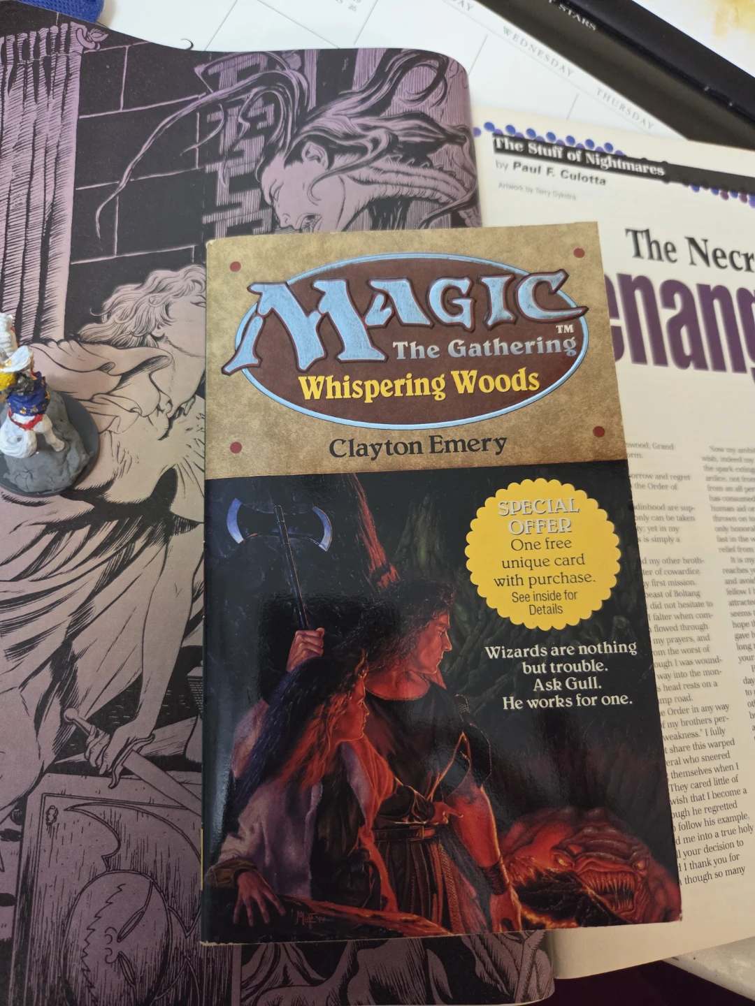 Magic: The Gathering Whispering Woods by Clayton Emery
