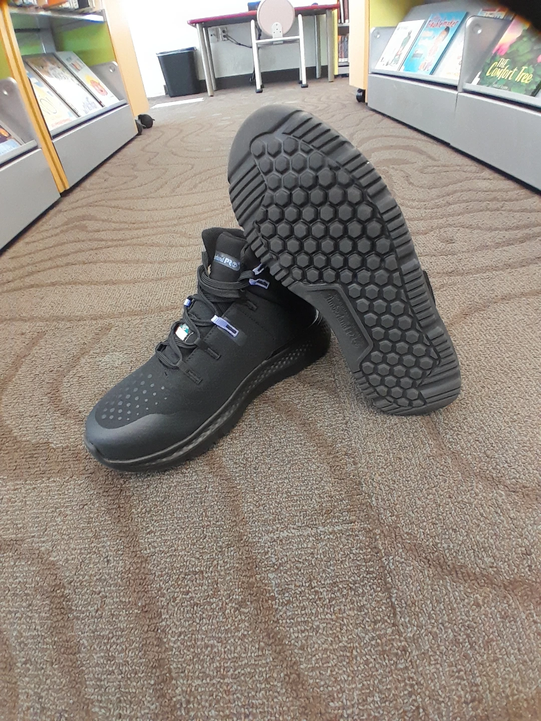 Timberland PRO Black Safety  Boots Women's Size 7.5 - photo 3