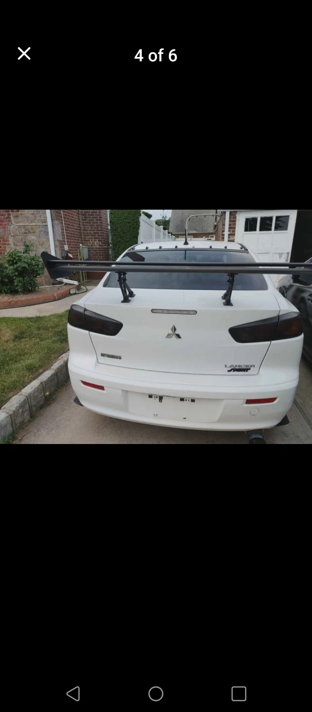 Pearlwhite Mitsubishi Lancer Es - photo 4