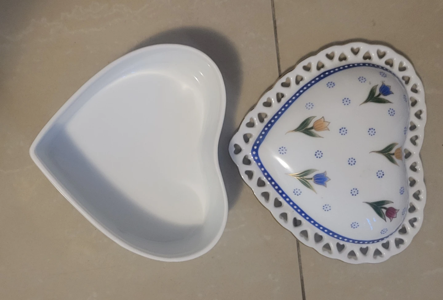 Heart Shaped Trinket Box