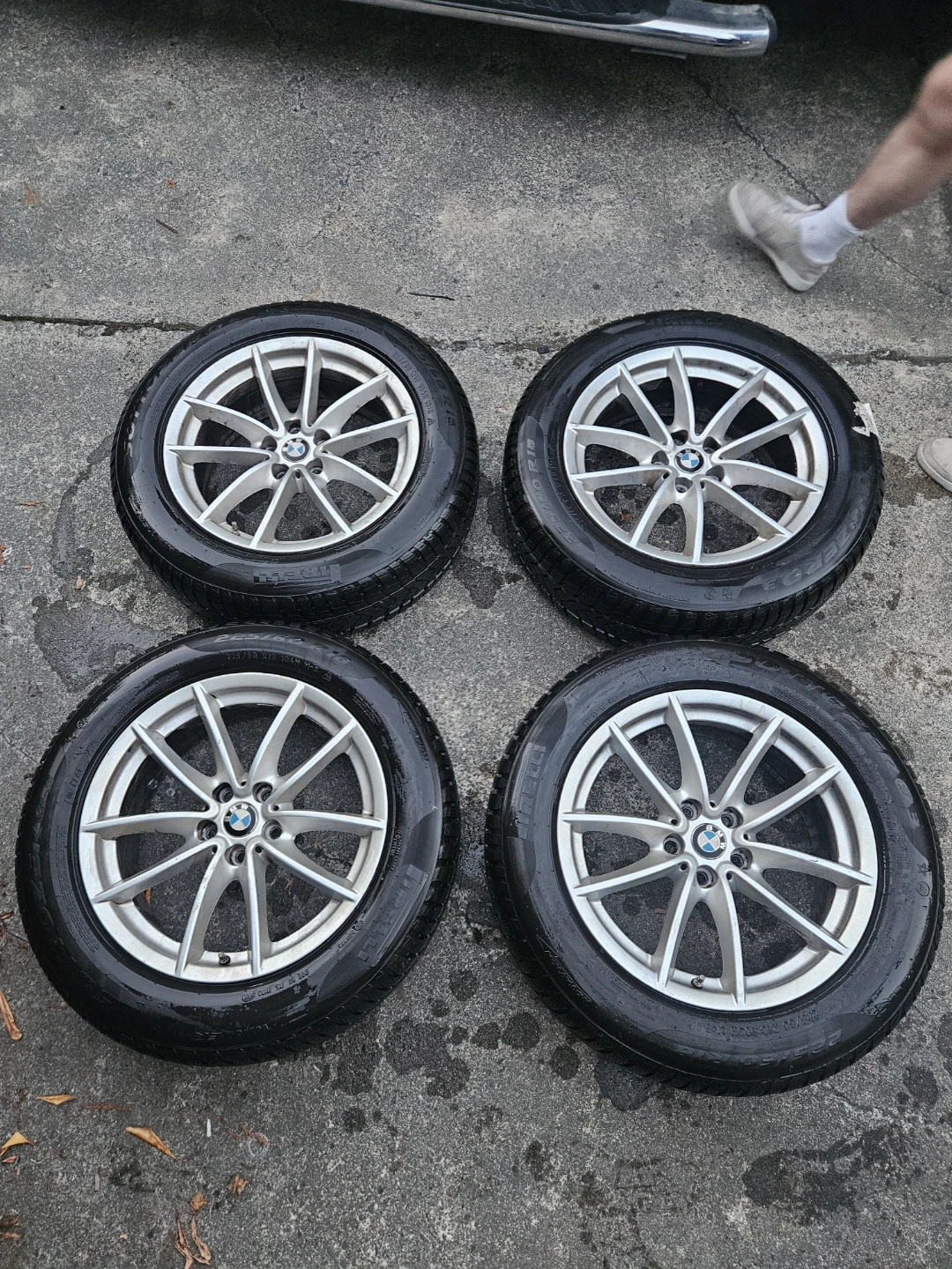 BMW Winter Tires on Rims - 225/60 R18