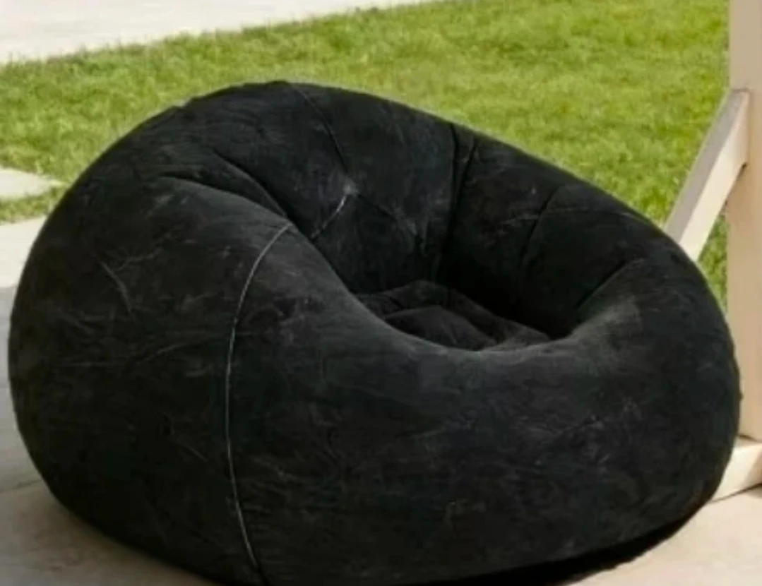 Black  Bean Bag Chair