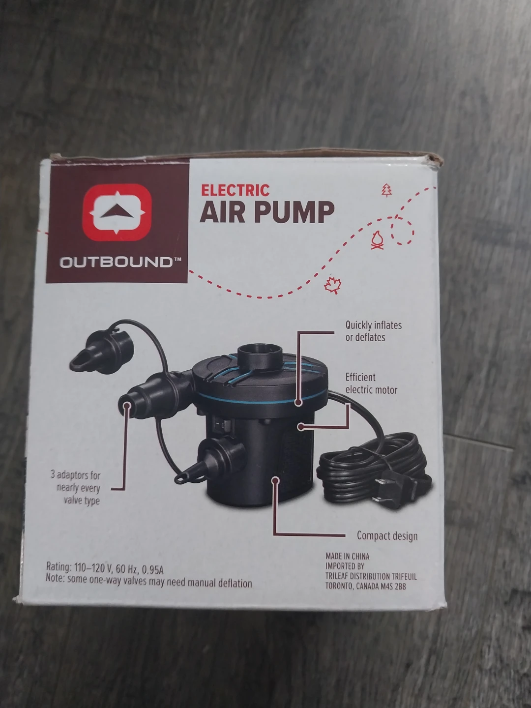 Outbound Electric Air Pump