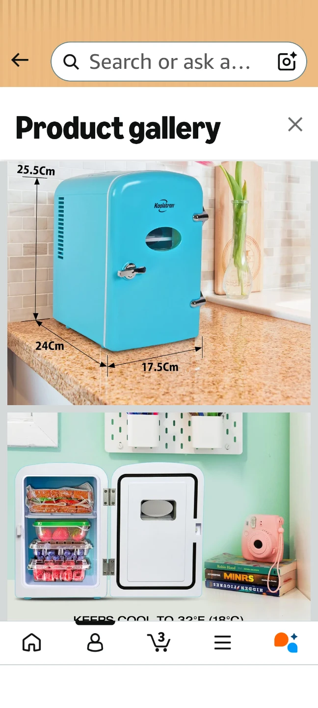 BN Retro Mini Fridge - photo 4