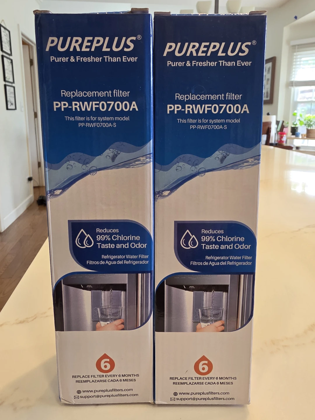 PurePlus Refrigerator Water Filter  (2-Pack)