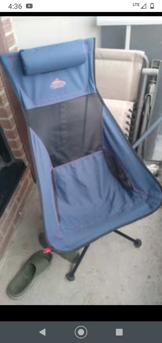 Cascade Mountain Tech High Back Camping Chair